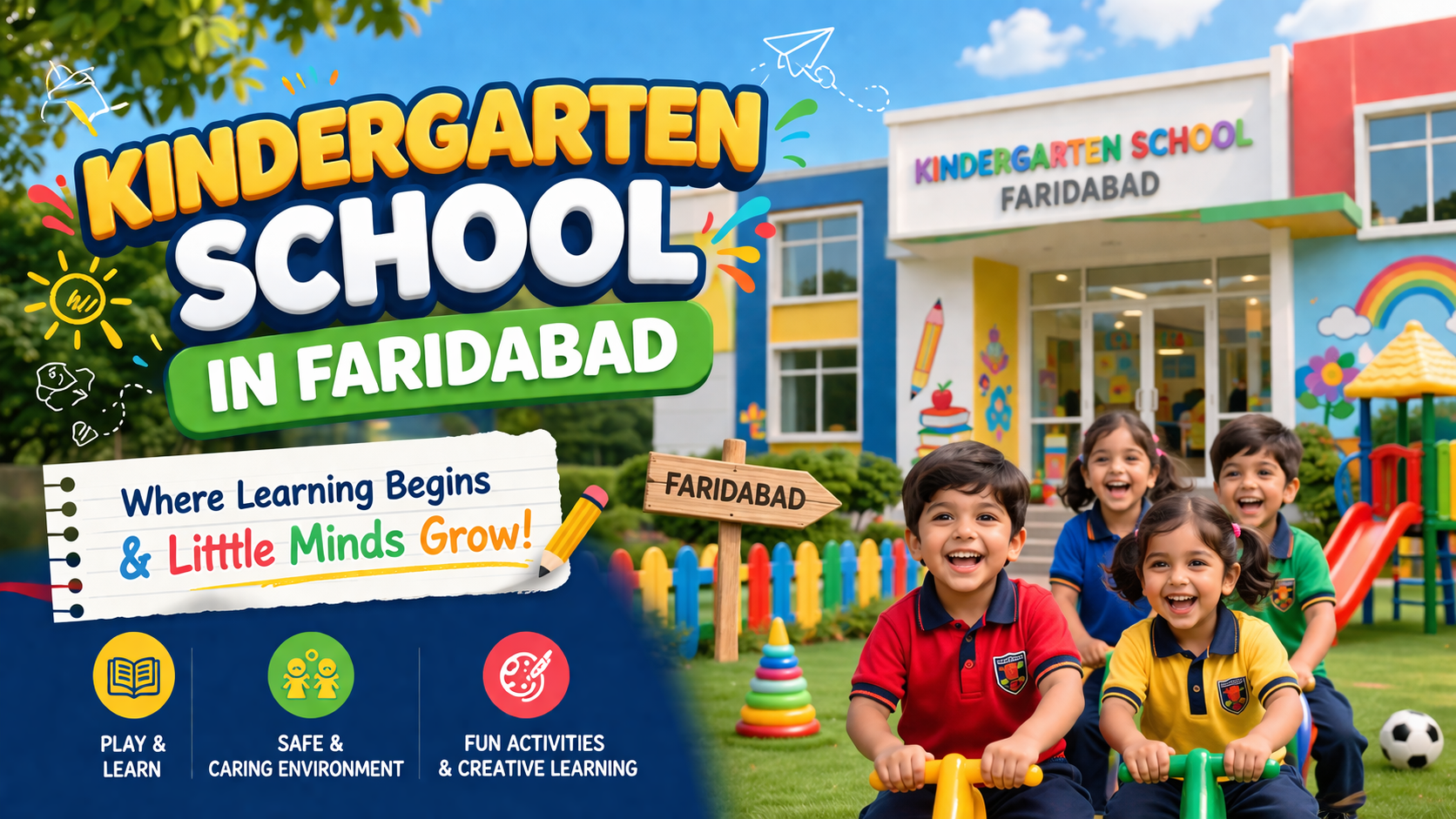 Kindergarten Schools in Faridabad