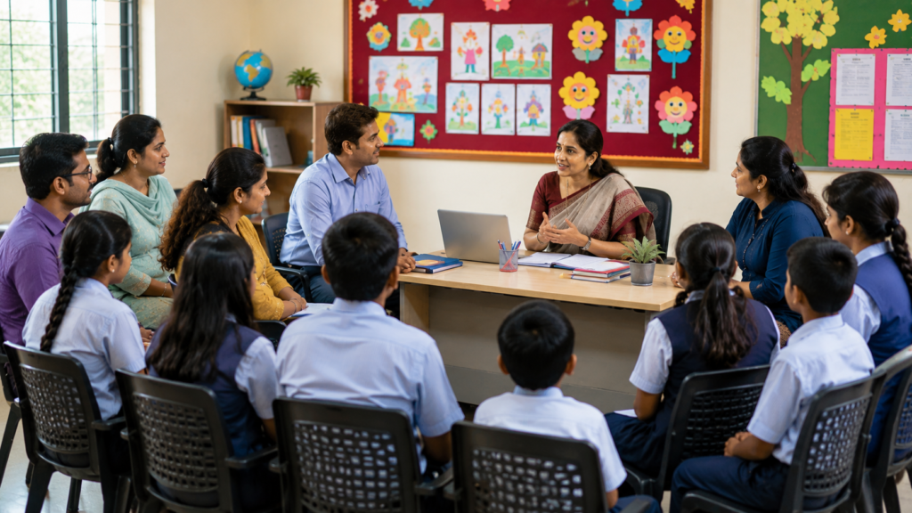 parents teacher meeting
