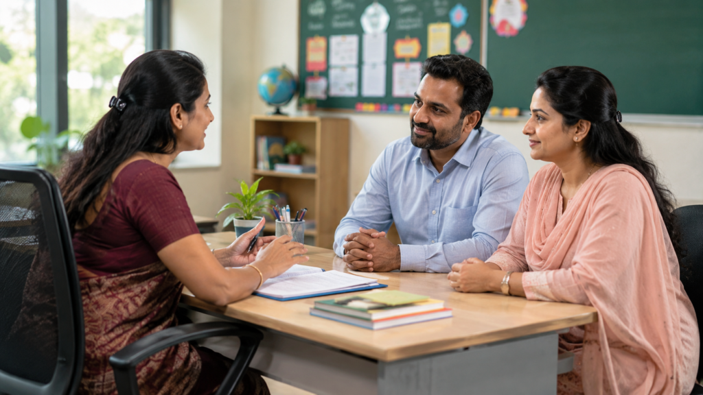 parents teacher meeting