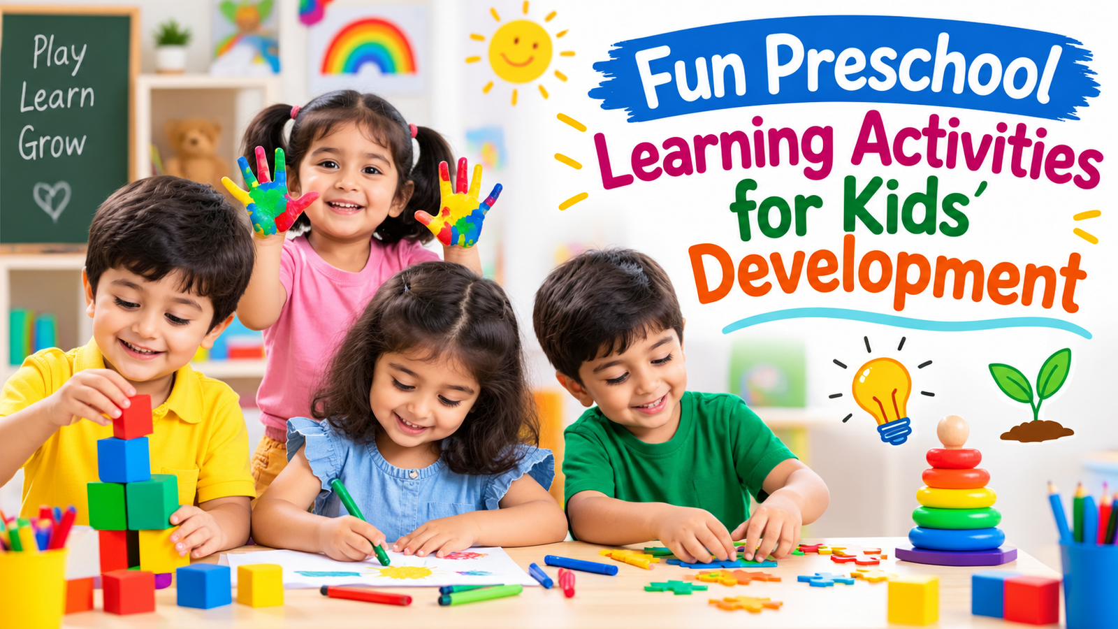 Preschool Learning Activities