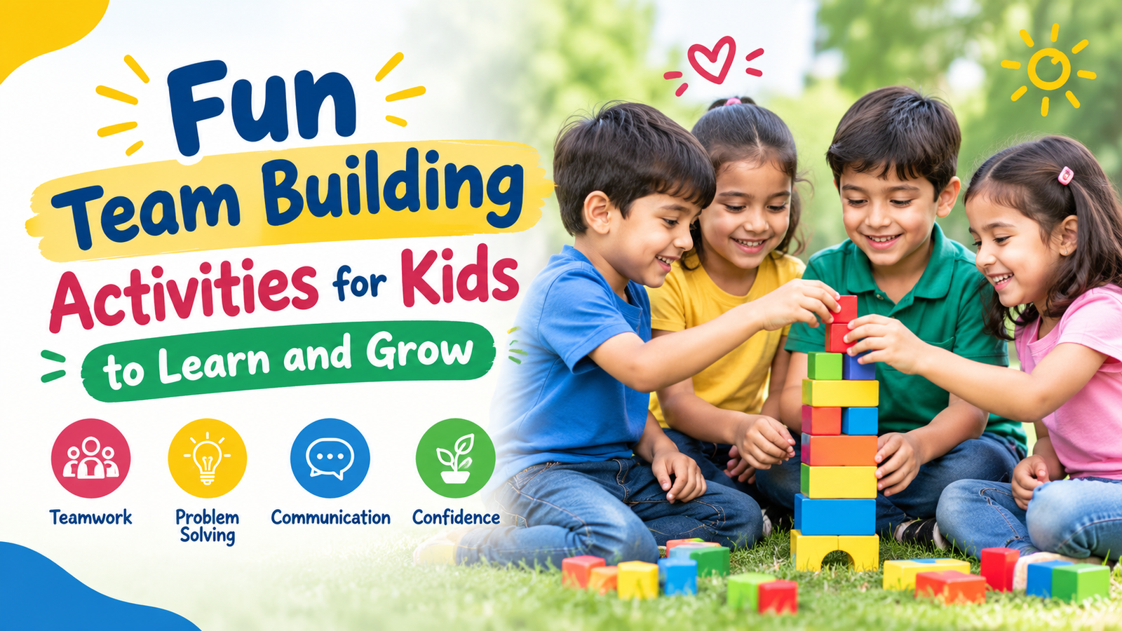 team building activities for kids